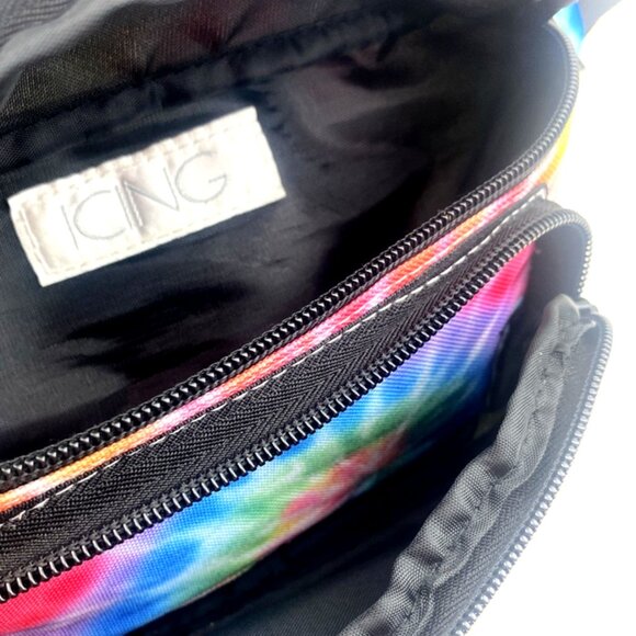 Tie Dyed Fanny Pack Hip Sack Zipper Pockets Adjustable Strap Icing Waist Purse - Picture 6 of 8
